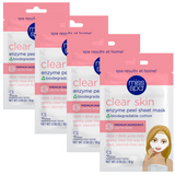 Clear Skin Enzyme Peel Sheet Mask 4 Pack