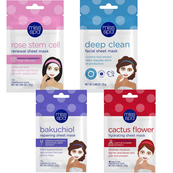 Hydrating Skin Care Mask Set | Miss Spa