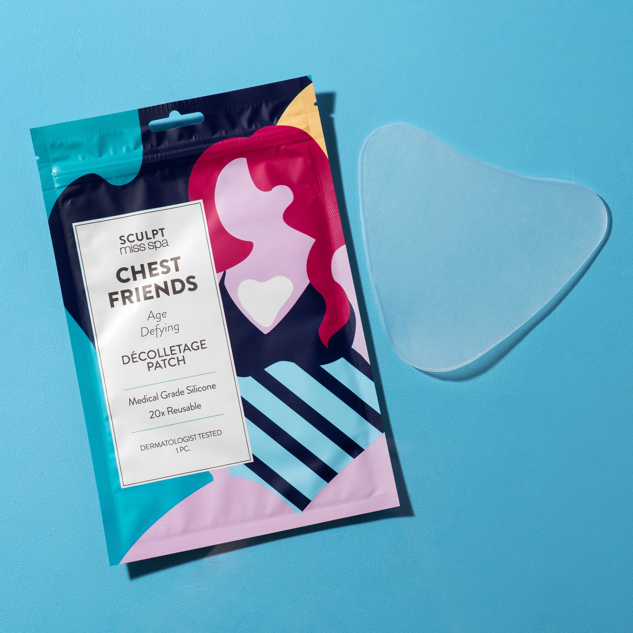 CHEST FRIENDS Age Defying Décolletage Patch
