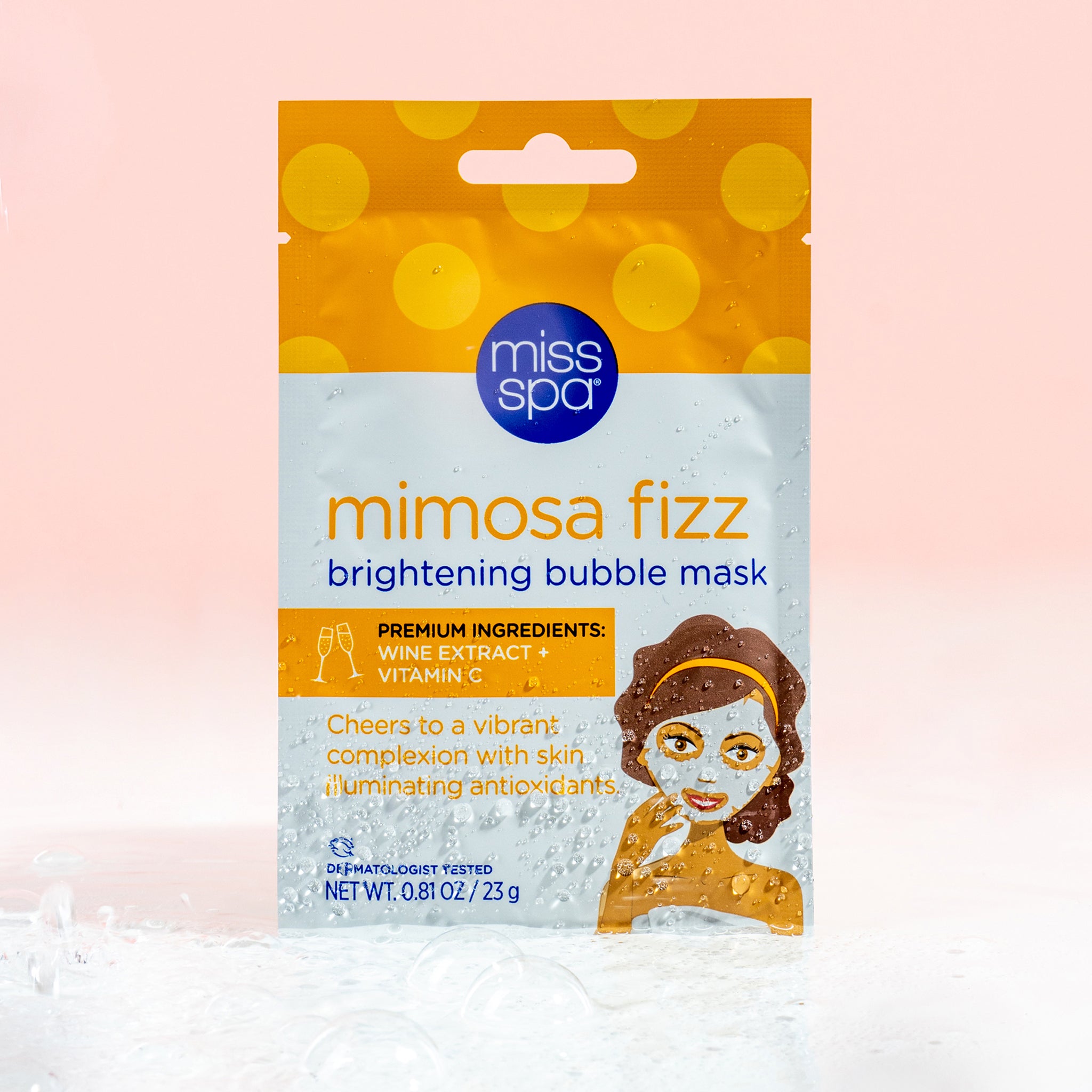 Mimosa Fizz Brightening Bubble Mask