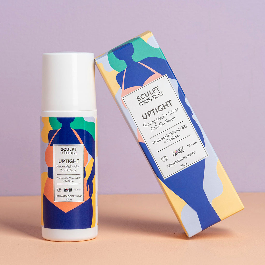 Uptight Roll On Neck + Chest Serum Neck Serum Chest serum Miss Spa